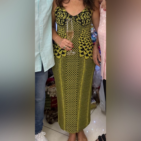 AFRM Amina Mesh Midi Slipdress - Picture 3 of 3